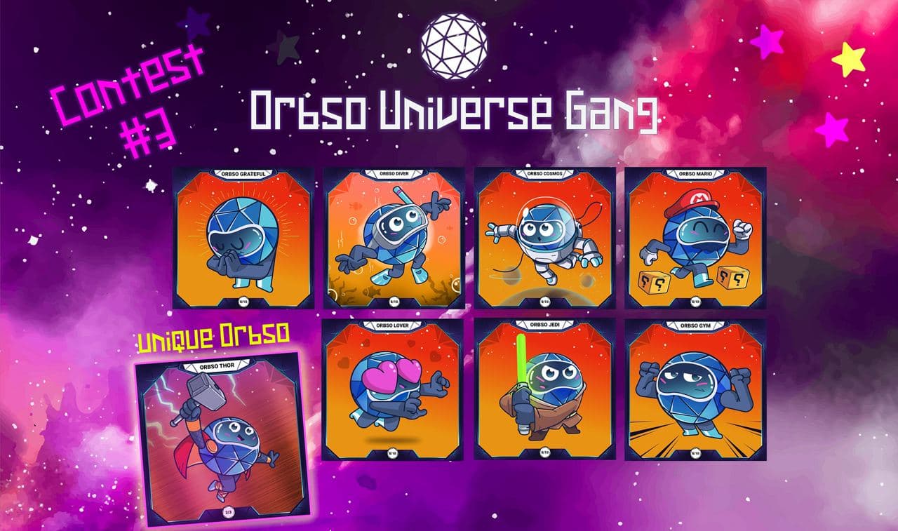 Orbs Third NFTs Contest Starts TODAY!