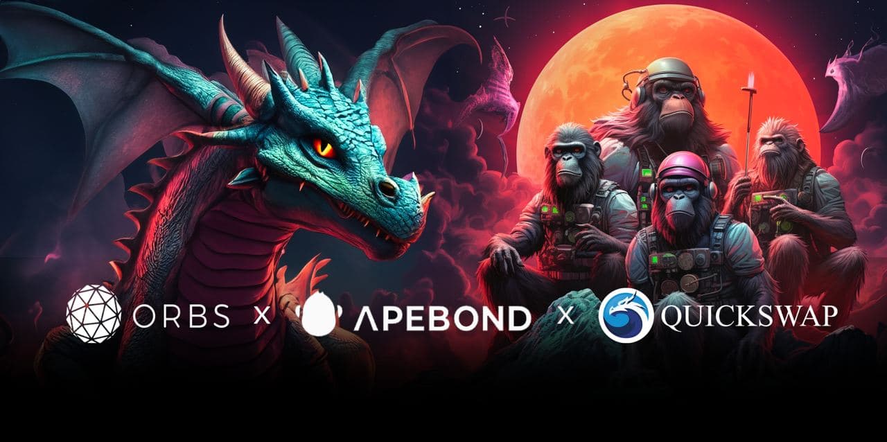 Unveiling QuickSwap Bonds: A New Frontier in DeFi Powered by ApeBond, with Orbs as a Launch Partner