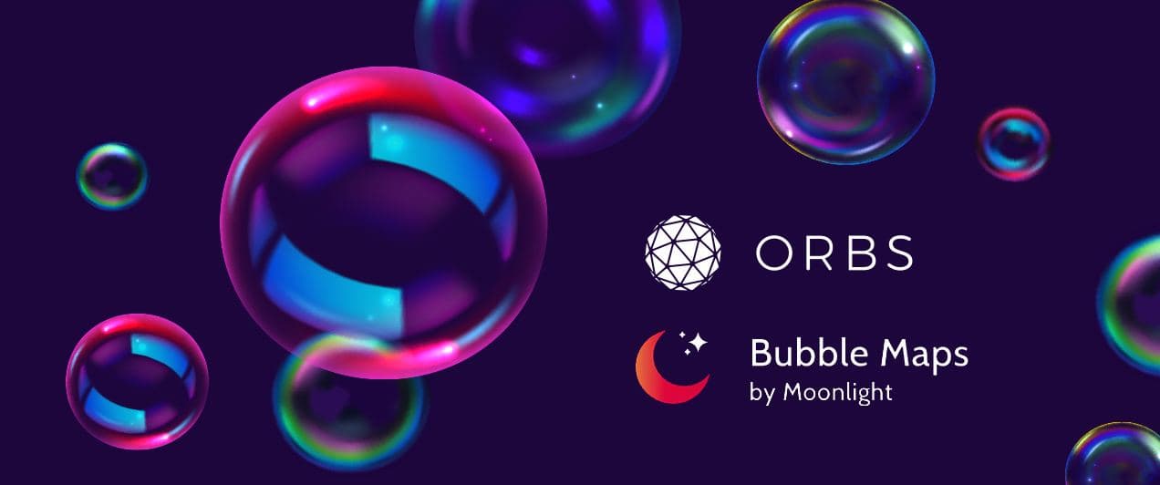 Orbs Is Featured on Bubble Maps V2 by Moonlight